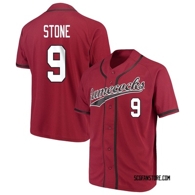 Men's Evan Stone South Carolina Gamecocks Game Replica Garnet Performance Baseball Jersey