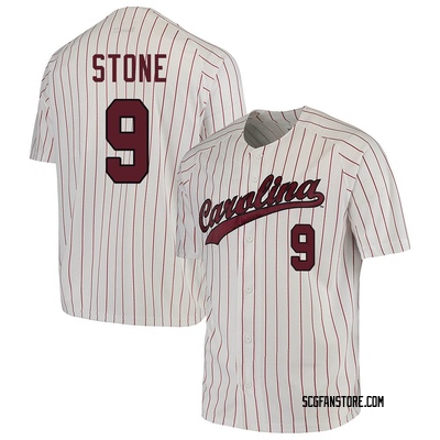 Men's Evan Stone South Carolina Gamecocks Game Replica Performance Baseball Jersey - White